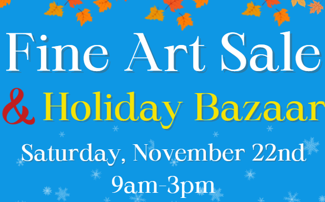 People’s Church Fine Art Sale & Holiday Bazaar Returns November 22nd!